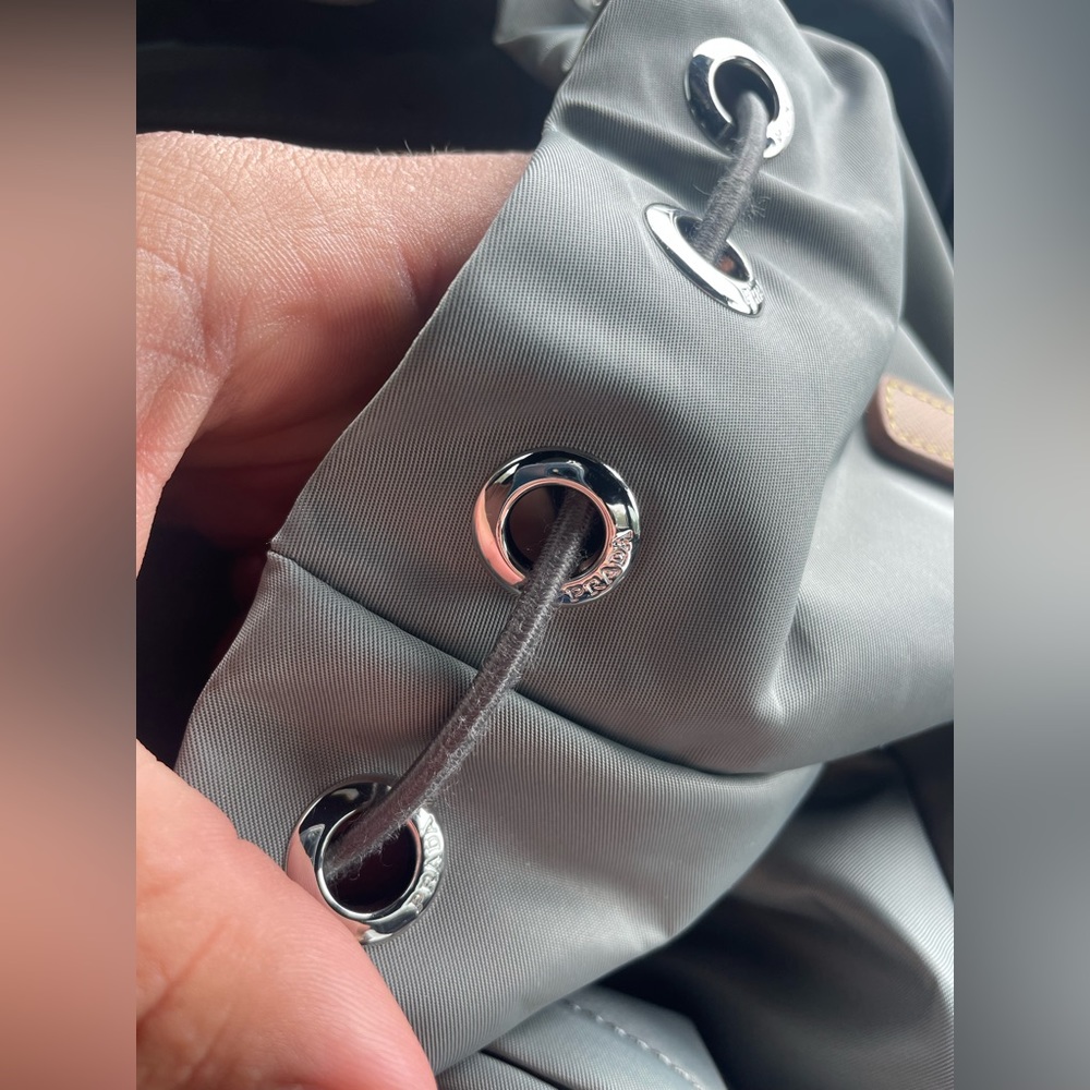 PRADA Re-Nylon and Saffiano leather back pack - Picture 1 of 10